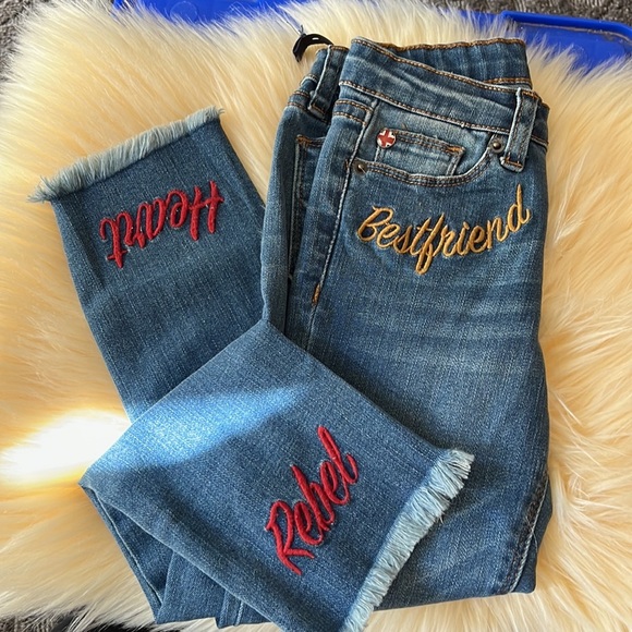 Girls size 6 Hudson jeans. - Picture 3 of 8